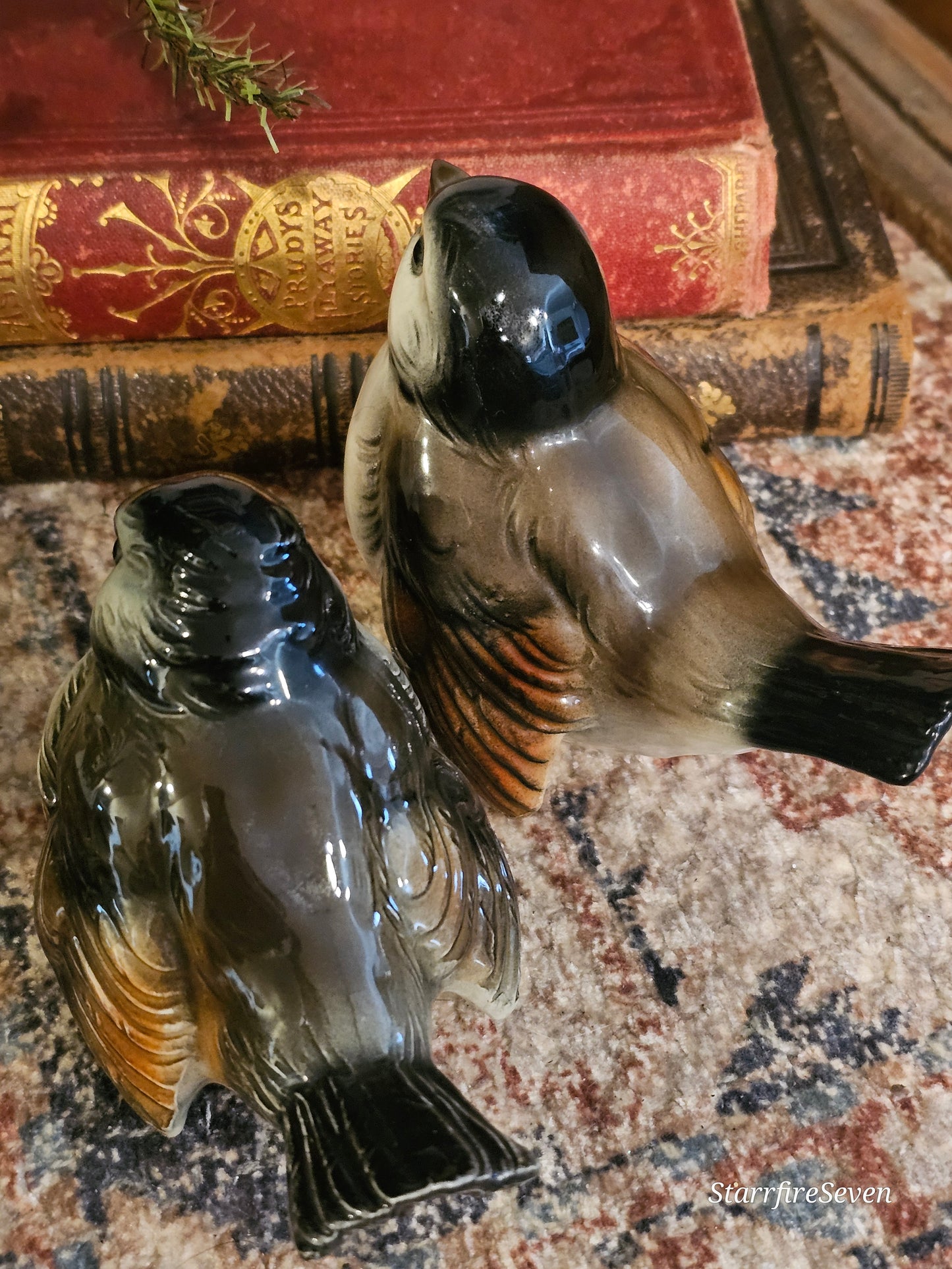 Vintage Gobel Chickadees